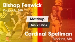 Matchup: Bishop Fenwick vs. Cardinal Spellman  2016