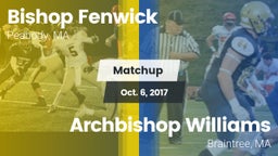 Matchup: Bishop Fenwick vs. Archbishop Williams  2017