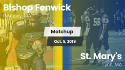 Matchup: Bishop Fenwick vs. St. Mary's  2019