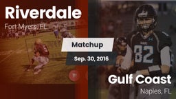 Matchup: Riverdale vs. Gulf Coast  2016