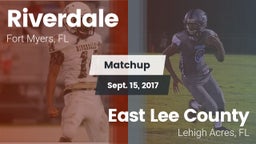 Matchup: Riverdale vs. East Lee County  2017