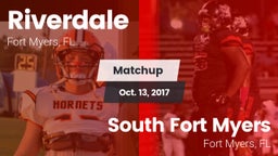 Matchup: Riverdale vs. South Fort Myers  2017
