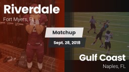 Matchup: Riverdale vs. Gulf Coast  2018