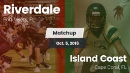 Matchup: Riverdale vs. Island Coast  2018