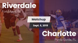 Matchup: Riverdale vs. Charlotte  2019