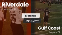 Matchup: Riverdale vs. Gulf Coast  2019