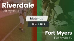 Matchup: Riverdale vs. Fort Myers  2019