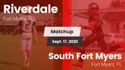 Matchup: Riverdale vs. South Fort Myers  2020