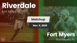 Matchup: Riverdale vs. Fort Myers  2020