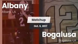 Matchup: Albany vs. Bogalusa  2017