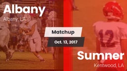 Matchup: Albany vs. Sumner  2017