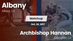Matchup: Albany vs. Archbishop Hannan  2017