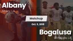 Matchup: Albany vs. Bogalusa  2018