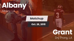 Matchup: Albany vs. Grant  2018
