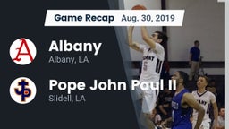Recap: Albany  vs. Pope John Paul II 2019