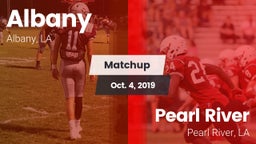Matchup: Albany vs. Pearl River  2019