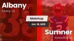 Matchup: Albany vs. Sumner  2019
