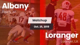Matchup: Albany vs. Loranger  2019