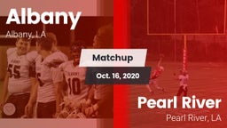 Matchup: Albany vs. Pearl River  2020