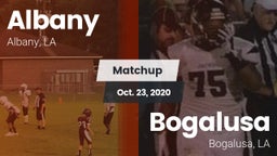 Matchup: Albany vs. Bogalusa  2020