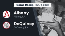 Recap: Albany  vs. DeQuincy  2020