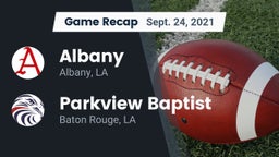 Recap: Albany  vs. Parkview Baptist  2021