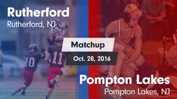 Matchup: Rutherford vs. Pompton Lakes  2016