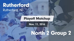 Matchup: Rutherford vs. North 2 Group 2 2016