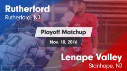 Matchup: Rutherford vs. Lenape Valley  2016