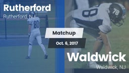 Matchup: Rutherford vs. Waldwick  2017