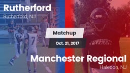 Matchup: Rutherford vs. Manchester Regional  2017