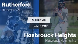 Matchup: Rutherford vs. Hasbrouck Heights  2017