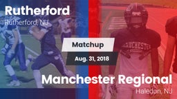 Matchup: Rutherford vs. Manchester Regional  2018