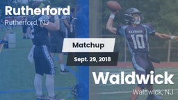 Matchup: Rutherford vs. Waldwick  2018