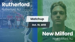 Matchup: Rutherford vs. New Milford  2018