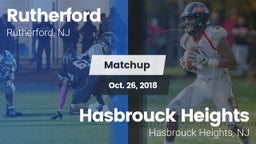 Matchup: Rutherford vs. Hasbrouck Heights  2018