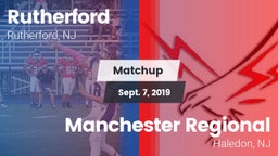 Matchup: Rutherford vs. Manchester Regional  2019