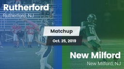 Matchup: Rutherford vs. New Milford  2019