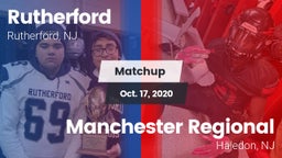Matchup: Rutherford vs. Manchester Regional  2020
