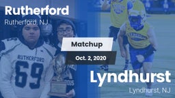 Matchup: Rutherford vs. Lyndhurst  2020