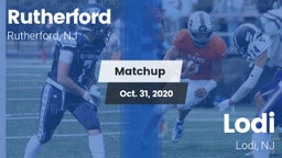 Matchup: Rutherford vs. Lodi  2020