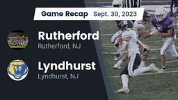 Recap: Rutherford  vs. Lyndhurst  2023