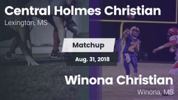 Matchup: Central Holmes Chris vs. Winona Christian  2018