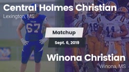 Matchup: Central Holmes Chris vs. Winona Christian  2019