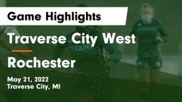 Traverse City West  vs Rochester  Game Highlights - May 21, 2022