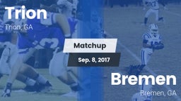 Matchup: Trion vs. Bremen  2017