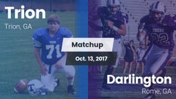 Matchup: Trion vs. Darlington  2017