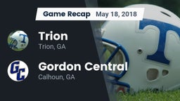 Recap: Trion  vs. Gordon Central   2018