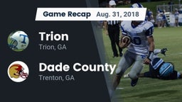 Recap: Trion  vs. Dade County  2018