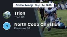 Recap: Trion  vs. North Cobb Christian  2018